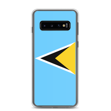 St. Lucia Flag Clear Case for Samsung®